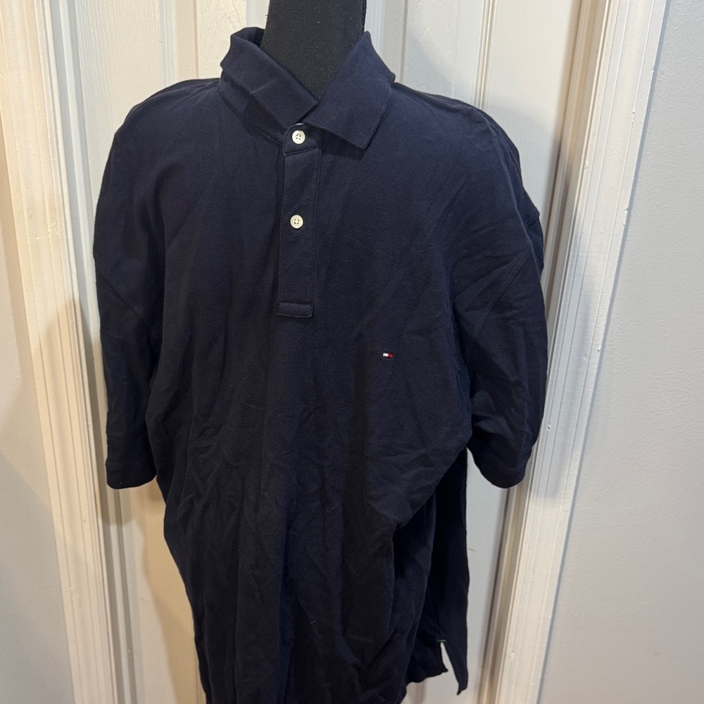 Tommy Hilfiger Dark Blue Polo Shirt